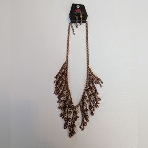 Paparazzi Necklace and Earring set